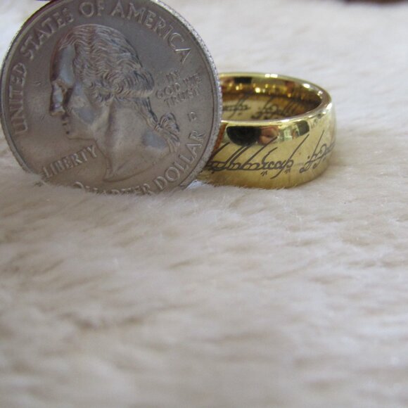 Tungsten "Ruling Ring" - Picture 3 of 7